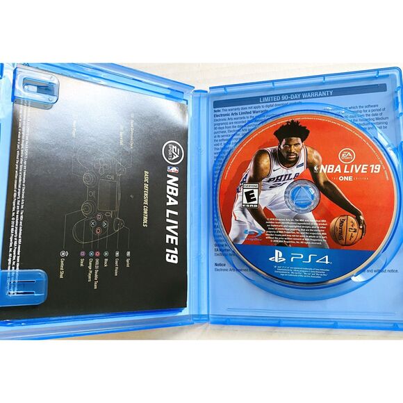 Lot PS4 Madden NFL 2020 + NBA2K19 + NBA Live 19 Sony Playstation 4 Sports Games - Picture 3 of 5